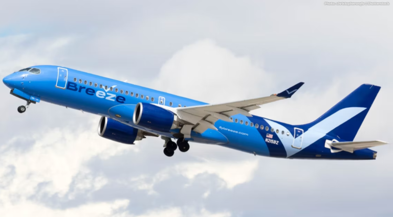 Breeze Airways Celebrates 2/20 With Airbus A220 Order